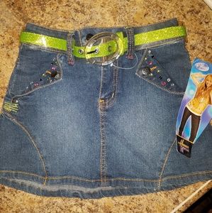 Girls hanana Montana skort